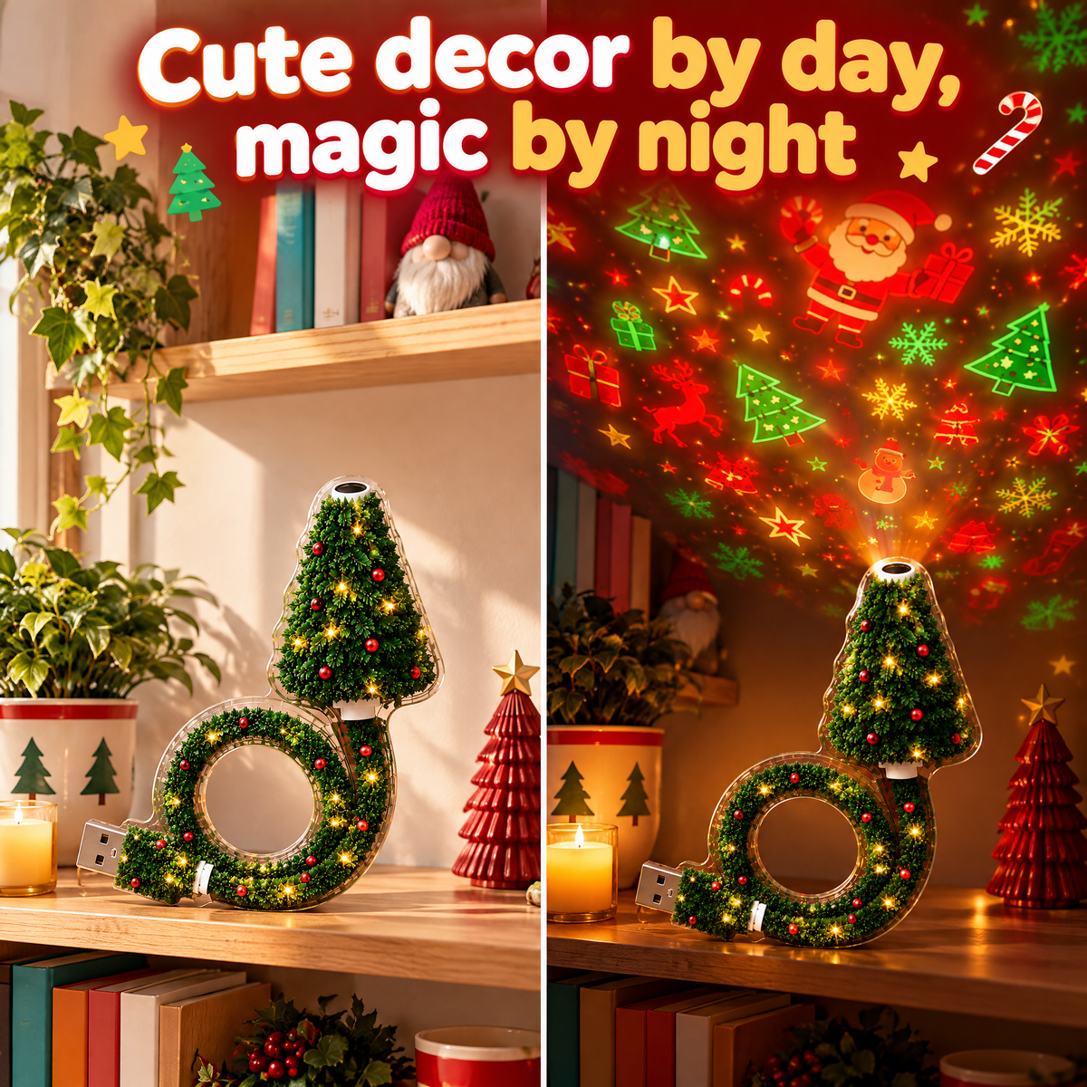 Smart Holiday Ceiling Projector — product photo 3 of 9
