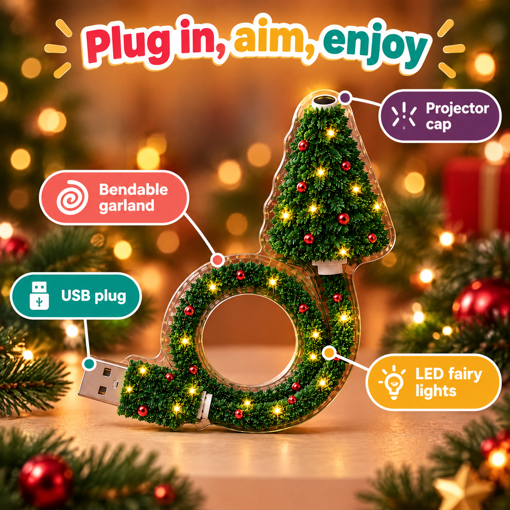 Smart Holiday Ceiling Projector — product photo 4 of 9