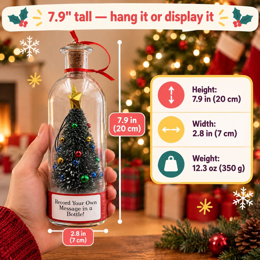 Message in a Bottle Keepsake Ornament — product photo 6 of 8