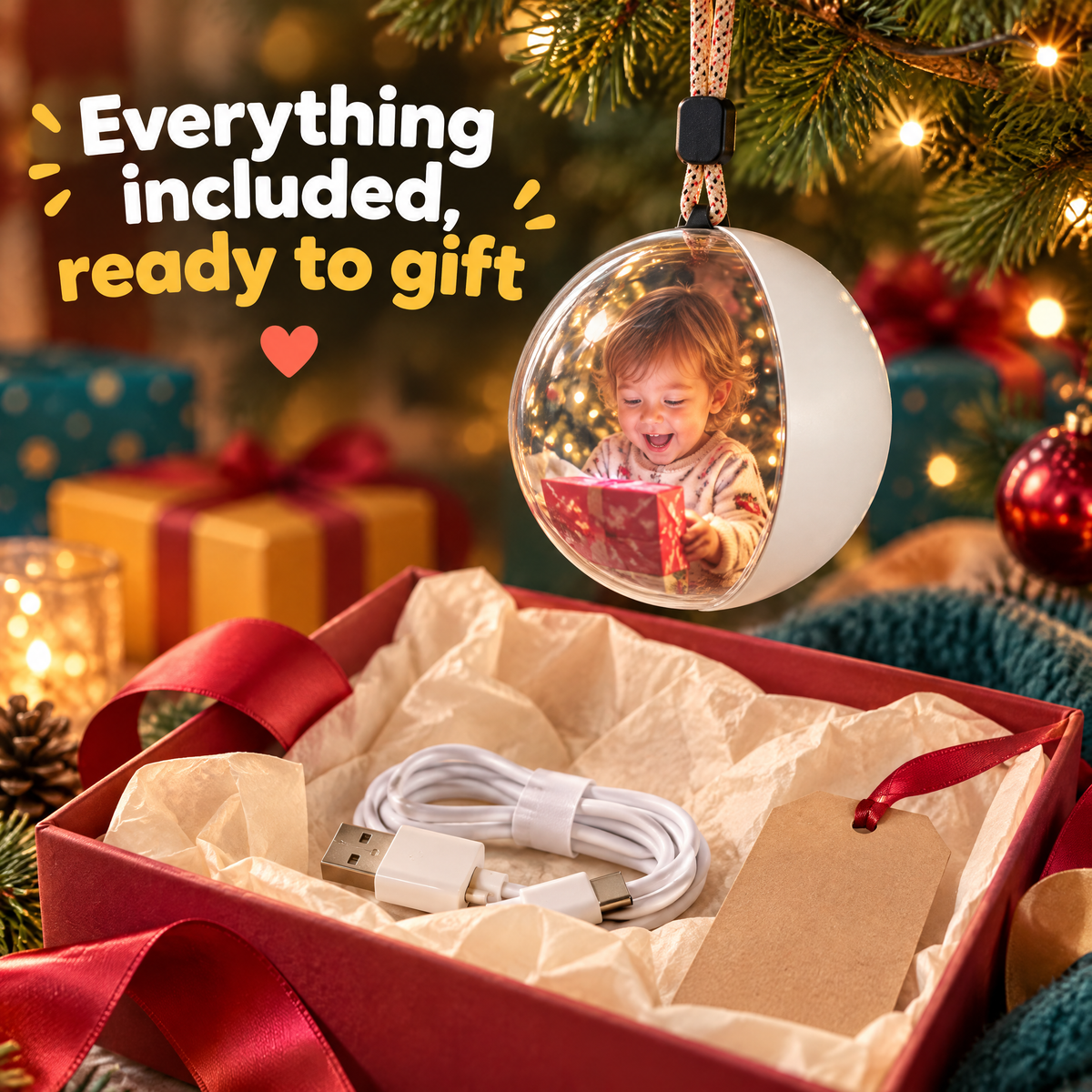Smart Video Keepsake Ball — product photo 8 of 10