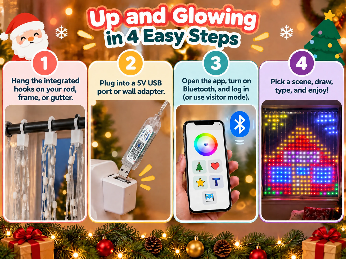 Up and Glowing in 4 Easy Steps