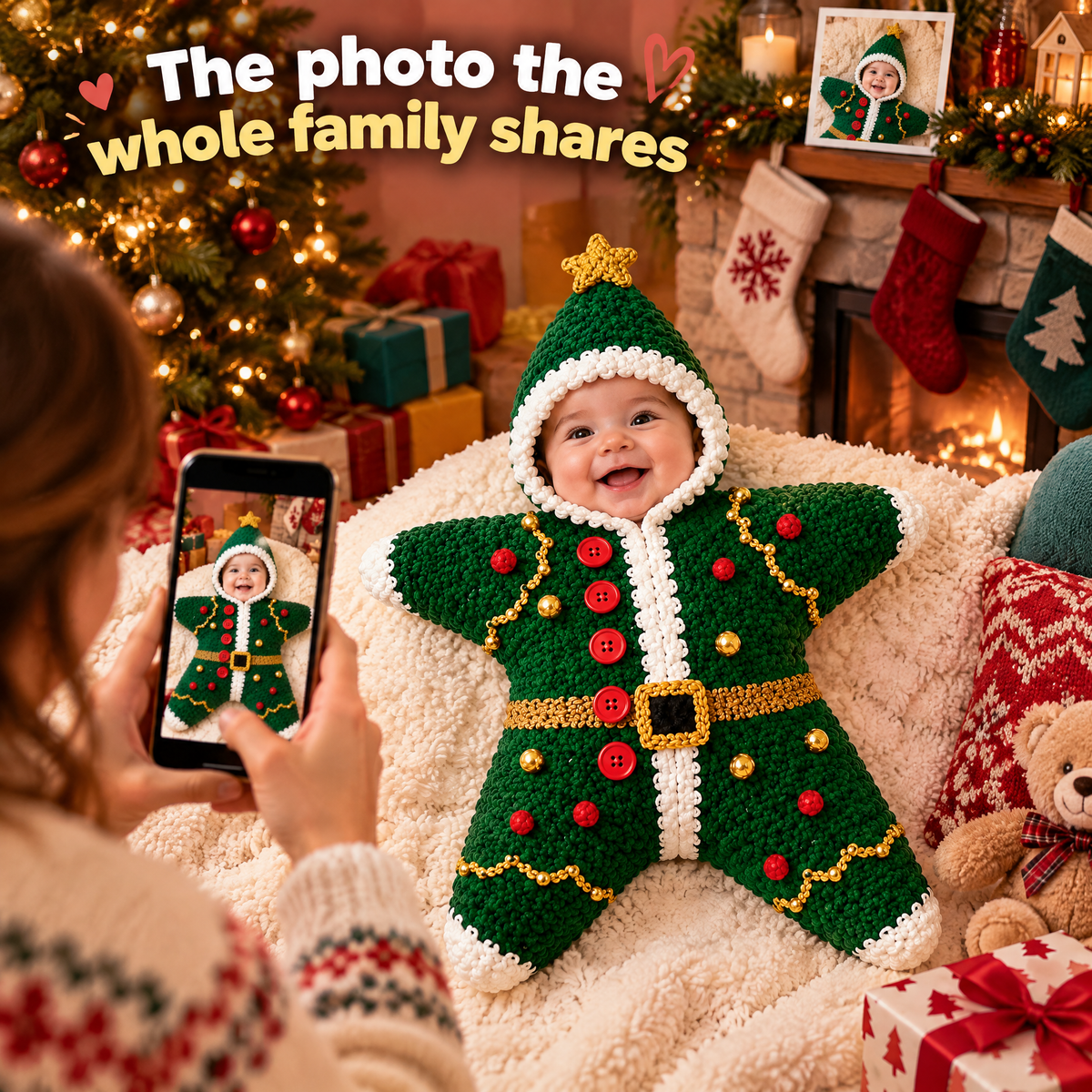 Little Christmas Star Keepsake Suit — product photo 2 of 9