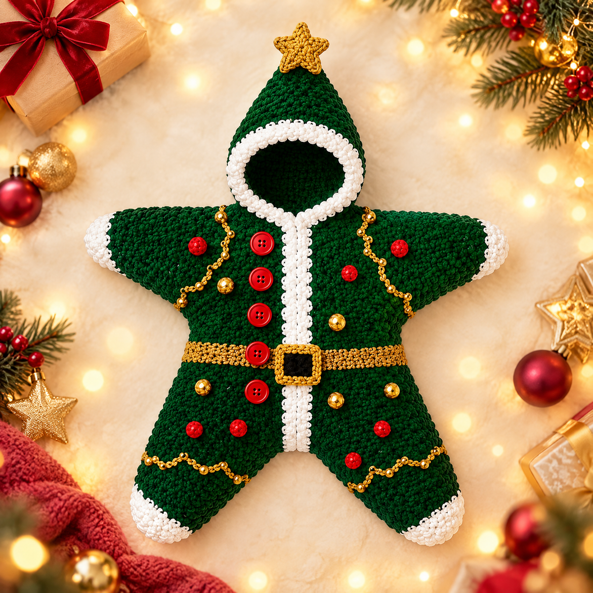 Little Christmas Star Keepsake Suit — Christmas Tree