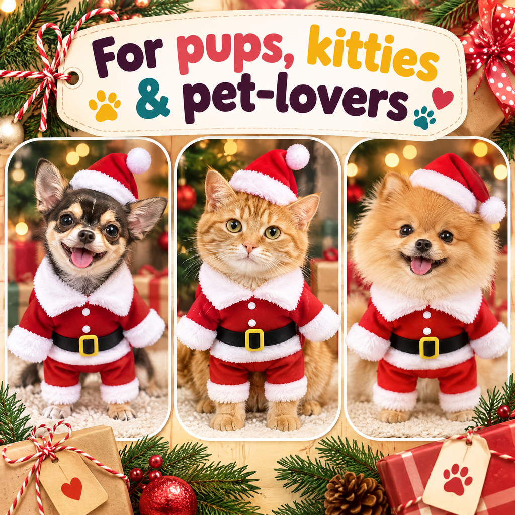 The Standing Santa Pet Costume — product photo 5 of 9