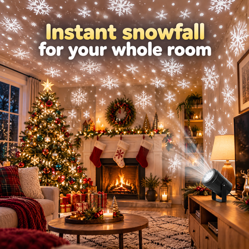 Indoor Magic Snow Projector — product photo 1 of 9