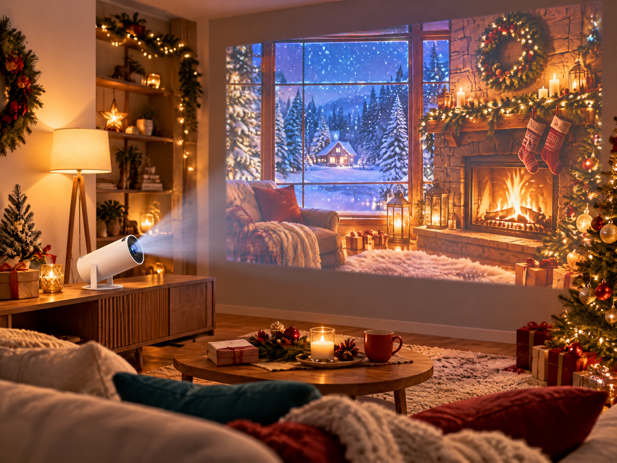 Instantly transform any room into a winter wonderland.