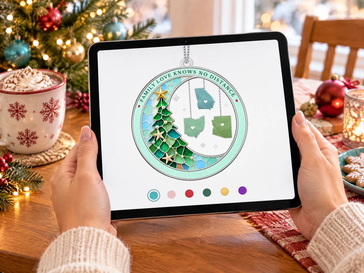How to Personalize Your Family State Ornament